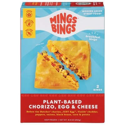 Mings Bings Plant Based Chorizo Egg Cheese 6/8.8 Oz [UNFI #83675]