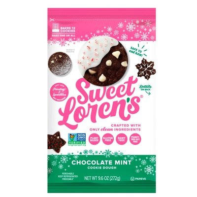 Sweet Lorens Chocolate Mint Cookie Dough 6/9.6 Oz [UNFI #42659]