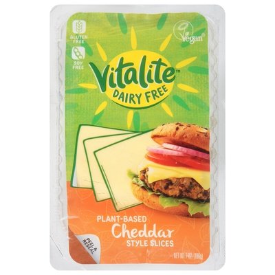 Vitalite Cheddar Style Slices 11/7 Oz [UNFI #45047]