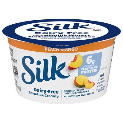 Silk Soy Peach Mango Yog 8/5.3 OZ [UNFI #14407]