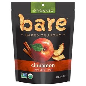 OG1 Bare Cinnamon Crunchy Apple Chips 12/3 OZ [UNFI #29382]