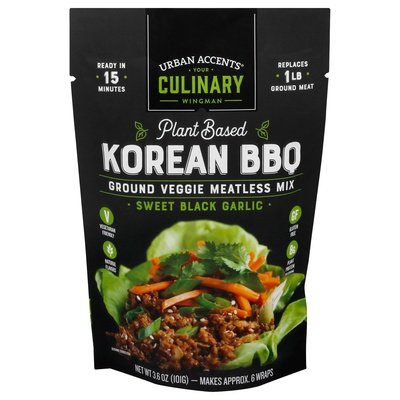 Urban Accents Korean Bbq Mix, Plant Based 6/3.6 Oz [UNFI #24593]