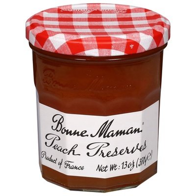 Bonne Peach Preserves 6/13 OZ [UNFI #62827]