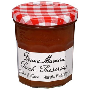 Bonne Peach Preserves 6/13 OZ [UNFI #62827]