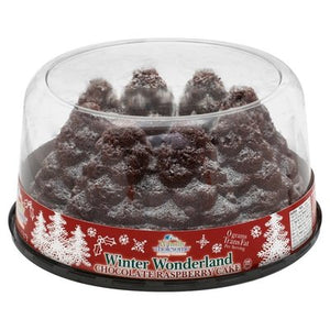 Wholly Wholesome Winter Wonder Choc Rasp Cake 4/38 Oz [UNFI #46422]