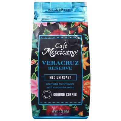 Cafe Mexicano Veracruz Reserve,Medium Roast 6/12 Oz [UNFI #77598]