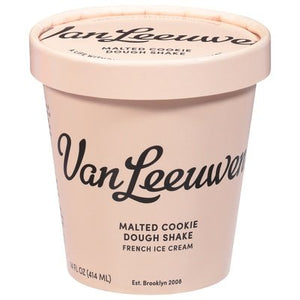 Van Leeuwen Ice Cream Chocolate Chip Cookie Dough 8/14 Oz [UNFI #39079]