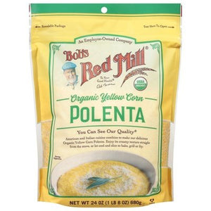 OG2 Bobs Red Mill Corn Grits Polenta 4/24 OZ [UNFI #81735]