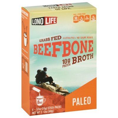 Lonlf Beef Bone Brth Stk 6/4/.53OZ [UNFI #87383]