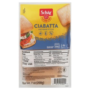 Schar Ciabatta, Gf 5/7 0Z [UNFI #60136]