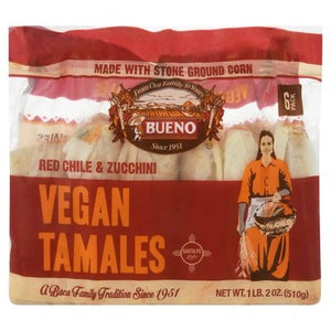 Buenat Tamale Red Chile 12/18 OZ [UNFI #70861]