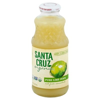 OG2 S Cruz 100% Lime Juice 8/16 OZ [UNFI #52713]