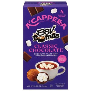 Acappella Classic Chocolate 6/4 Ct [UNFI #44643]