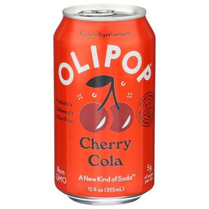 Olipop Cherry Cola Soda 12/12 Oz [UNFI #17959]