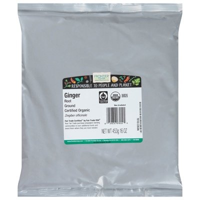 OG2 Frontier Ground Ginger Root 1 LB [UNFI #01178]