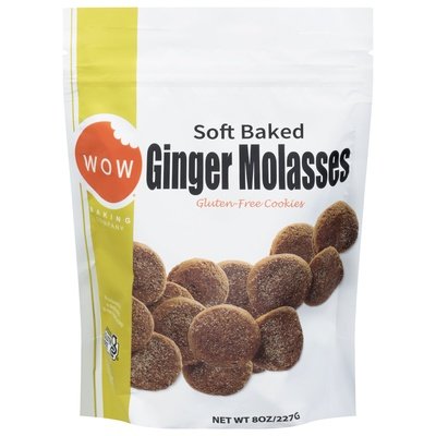 Wow Baking Company Ginger Molasses 6/8 Oz [UNFI #88691]