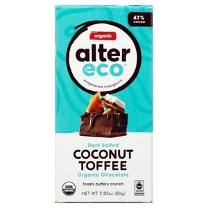 OG2 Alter Eco Dark Choc Coconut Toffee 12/2.82 OZ [UNFI #20810]