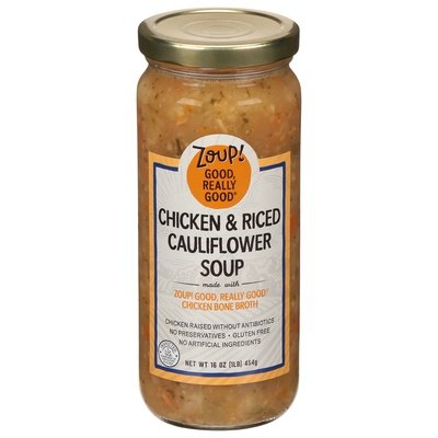 Zoup! Chicken Riced Cauliflower 6/16 OZ [UNFI #66855]