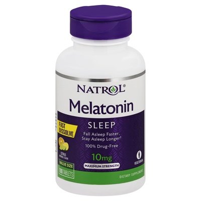 Ntrl Melatonin 10Mg 100 CT [UNFI #03162]