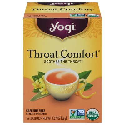 OG2 YOGi Tea Throat Comfrt 6/16 BAG [UNFI #27051] T