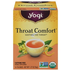 OG2 YOGi Tea Throat Comfrt 6/16 BAG [UNFI #27051] T