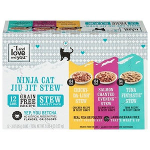I And Love And You Ninja Cat Jiu Jit Stew 4/12 Ct [UNFI #54063]