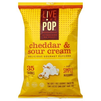 Live Love Pop Cheddar & sour cream 12/4.4 OZ [UNFI #29046]