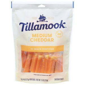 Tillamook Chedd Med Pack It Pals .75 Oz 12/10 Ct [Peterson #10026]