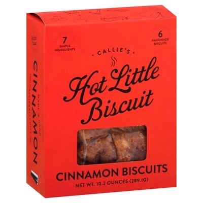 Callies Biscuits Cinnamon Biscuits 6/10.2 Oz [UNFI #34580]