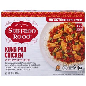 Saffron Road Kung Pao Chicken With Rice 8/10 OZ [UNFI #27252]