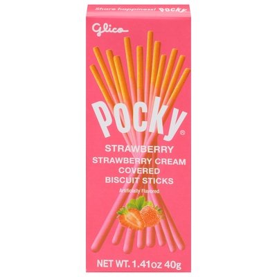 Glico Pocky Strawberry 20/1.41 OZ [UNFI #49282]