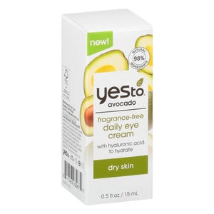 Yes To Avocado,Daily Eye/FragranceFr .5 OZ [UNFI #76690] T