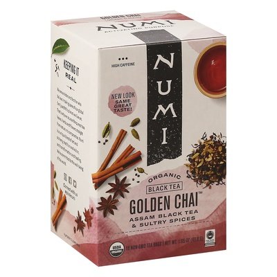 OG2 Numi Golden Chai Tea 6/18 BAG [UNFI #19381]