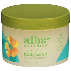 Alba Sea Salt Bdy Scrub Og 14.5 OZ [UNFI #50641]