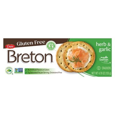 Breton Dare Gf Herb Gar 6/4.76 OZ [UNFI #67449]