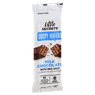 Little Secrets Milk Choco Crispy Wafer 12/1.4 OZ [UNFI #20016]