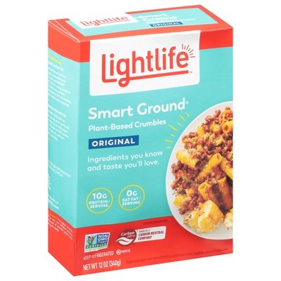 Ll Smart Ground Meatless 8/12 OZ [UNFI #71096]