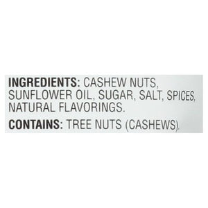 Sunshine Nut Company Sugar And Spice Cashews Rstd 6/7 Oz [UNFI #73366]