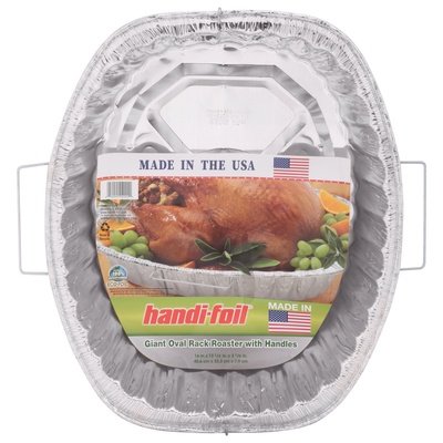 Handifoil Oval Roaster With Handles 12/1 Ct [UNFI #08944]