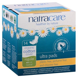 Natracare Ognic Ntrl Ultra Pads Regular 12/14 CT [UNFI #57141] T