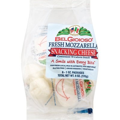 Bel Gioioso Mozz Fresh Snacking 6-1 Oz Pcs 10/6-1 Oz [Peterson #08952]