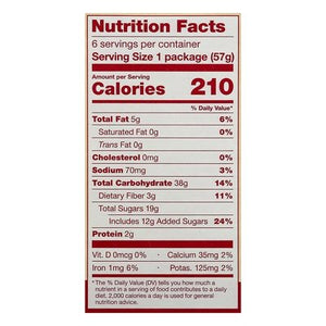 Nat Bkry Fig Bar Rasp Gf 6/6/2 OZ [UNFI #83530]