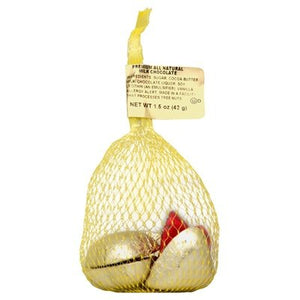 Thompson Chocolate Red & Gold Milk Choc Hearts Mesh 24/1.5 Oz [UNFI #19615]