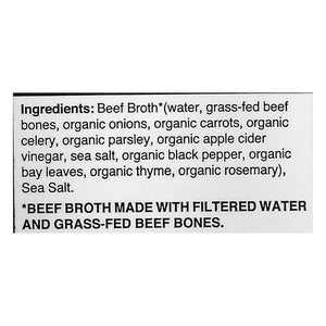 Kettle & Fire Grass Fed Bf Bn Brth 6/16.9 OZ [UNFI #18039]