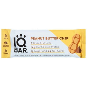 Iq Bar Peanut Butter Chp 12/1.6 OZ [UNFI #06059]