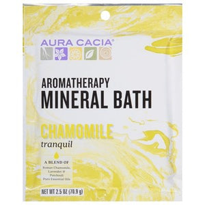 Aura Cacia Min Bath Tranquil Chamomile 6/2.5 OZ [UNFI #55311] T