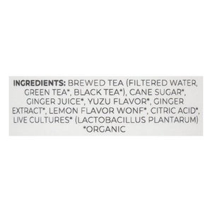 Rowdy Mermaid Kombucha Kombucha Hello Ginger 12/12 Oz [UNFI #60611]