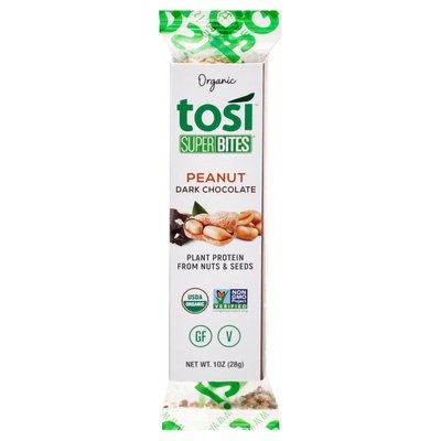 Tosi Peanut Dark Chocolate Seasalt 12/1 Oz [UNFI #40070]