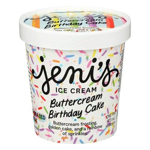 Jeni`S Buttercream Birthday Cake 8/16 OZ [UNFI #38446]