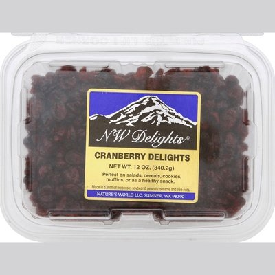 NWD,DRIED CRANBERRY 6/12OZ [Charlies #033-05316]